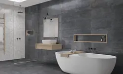 Латунь в интерьере ванны