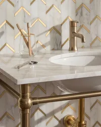 Brass In The Bath Interior