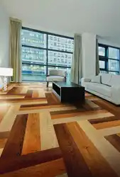 PVC floor photo in the apartment