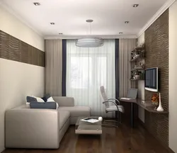 Living room 12 meters interior