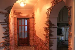 Bir Mənzildə Dekorativ Kərpic Arch