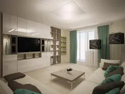 Living room design 24 m photo