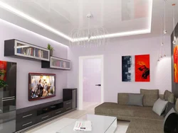 Living room design 24 m photo