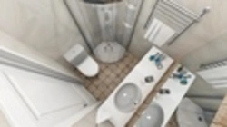 Bir Yarım Bir Yarım Hamam Dizaynı