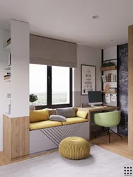 Office with sleeping area design