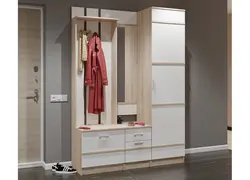 Hallway White Gloss Mirror Photo