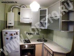 Options For Small Kitchens With A Gas Water Heater Photo