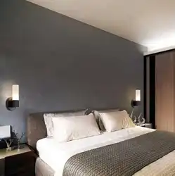 How to hang lamps above the bed in the bedroom photo