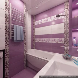 Bathroom tile design small wall