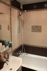 Плитка В Ванной Комнате Дизайн Маленькая Стены