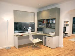 Corner table in living room design