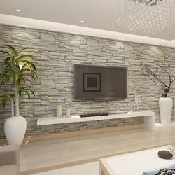How To Decorate One Wall In The Living Room Photo