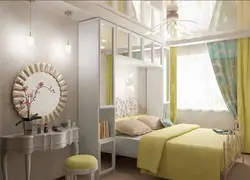 How to divide one room into a nursery and a bedroom photo