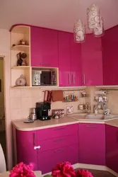 Фото малиновая кухни