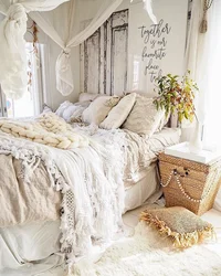 Boho Style In The Bedroom Interior