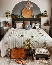 Boho Style In The Bedroom Interior