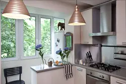 Современные дизайны кухни в квартире с балконом