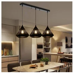Ceiling pendant lamps for kitchen photo
