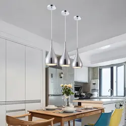 Ceiling pendant lamps for kitchen photo