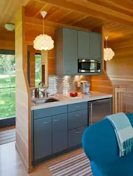 Ev Mətbəxində Dacha Dizaynı