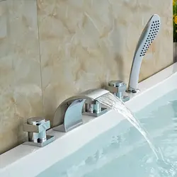 Shower in the bathroom photo and faucet