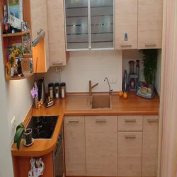 Renovation of a very small kitchen with your own photos