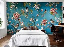 Bedroom design with birds