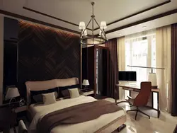 Men's bedroom design photo