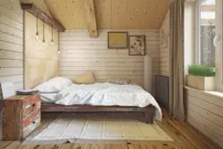 Bedroom Design In A Frame House Walls