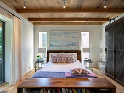 Bedroom Design In A Frame House Walls
