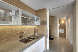 Color of plaster in the interior of the kitchen