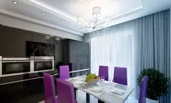 Фиолетовые Стулья На Кухне Фото
