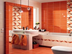 Terracotta bathroom design