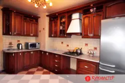 Borunun küncündə mətbəx şəkli