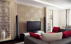 Гили textured дар акс ҳуҷраи зиндагӣ