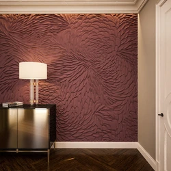 Textured Paint For Walls In The Interior Of An Apartment