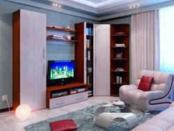 Modern Living Room Wall Furniture Photo