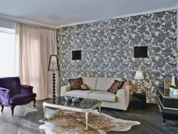 Glue the living room photo