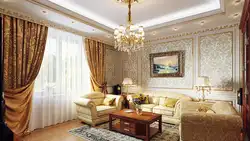 Какие Обои Выбрать Для Гостиной В Классическом Стиле Фото