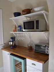 How To Hang A Microwave In A Small Kitchen Photo