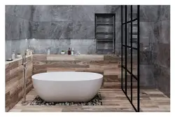 Loft Style Bathroom Design With Shower