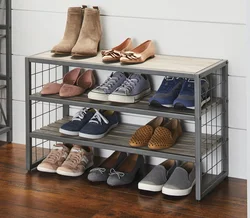 Shoe racks for hallway photo loft