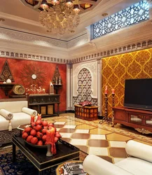 Living room in Turkish style photo