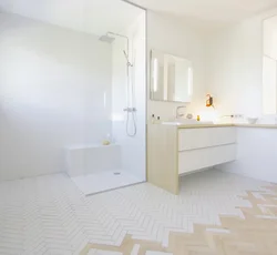 Bathroom Design White Floor