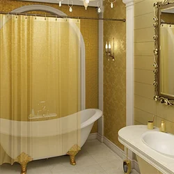 Vanna otağı dizaynı hamam pərdəsi fotoşəkili