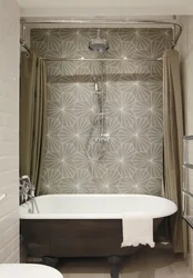 Bathroom Design Bath Curtain Photo