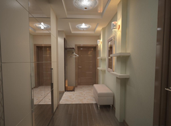 Photo of the hallway in a 3-room apartment