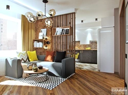 Decorative Partition In The Living Room Photo
