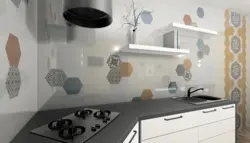 Керама марацци фартук для кухни в интерьере