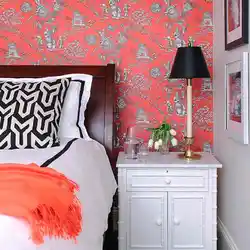 Coral bedroom photo